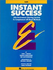 Cover of: Instant Success Flute (Instant Success)