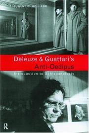 Cover of: Deleuze and Guattari's Anti-Oedipus by Gilles Deleuze