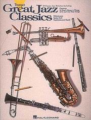 Cover of: Great Jazz Classics: Trumpet