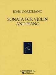 Cover of: Sonata for Violin and Piano: Violin and Piano