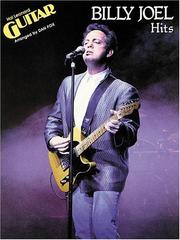 Cover of: Billy Joel Hits by Joel, Billy.
