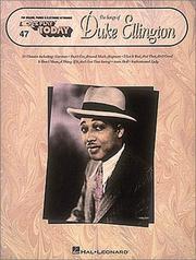 Cover of: The Songs Of Duke Ellington by Duke Ellington