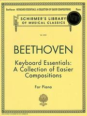 Cover of: Keyboard Essentials by Ludwig van Beethoven