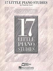 Cover of: 17 Little Piano Studies by Claudette Sorel