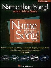 Cover of: Name That Song!: Music Trivia Game: Red
