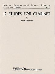 Cover of: 12 Etudes for Clarinet | Victor Polatschek