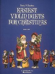 Cover of: Easiest Christmas Duets - Book 1: Score and Parts