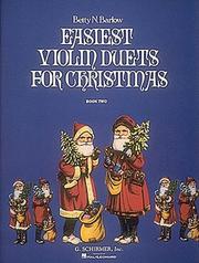 Cover of: Easiest Christmas Duets - Book 2 by 