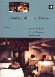 Cover of: Thinking about exhibitions by edited by Reesa Greenberg, Bruce W. Ferguson, and Sandy Nairne.