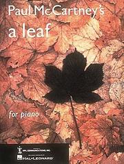 Cover of: A Leaf by Paul McCartney