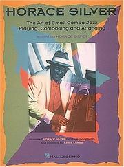 Cover of: Horace Silver - The Art of Small Jazz Combo Playing