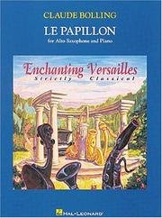 Cover of: Claude Bolling: Le Papillon: for Alto Saxophone and Piano