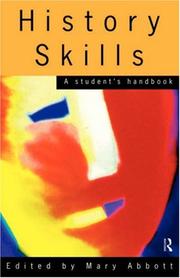 Cover of: History skills by edited by Mary Abbott.