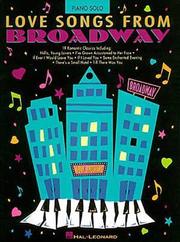 Cover of: Love Songs from Broadway