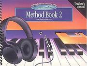 Cover of: Carden Method Book 2 Teachers Manual (Carden Method) by Joy Carden