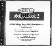 Cover of: Method Book 2 Disk Roland Carden (Carden Method) by Joy Carden, Joy Carden