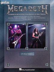 Cover of: Megadeth - Guitar School*