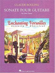 Cover of: Claude Bolling - Sonate Pour Guitare