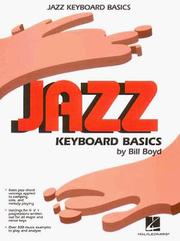 Cover of: Jazz Keyboard Basics