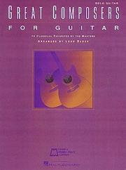 Cover of: Great Composers for Guitar