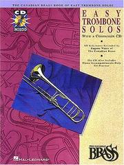 Cover of: Canadian Brass Book of Easy Trombone Solos: Book/CD Pack