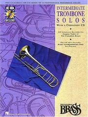 Cover of: Canadian Brass Book of Intermediate Trombone Solos: Book/CD Pack