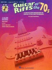 Cover of: Guitar Riffs of the '70s