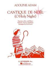 Cover of: Cantique de Noel (O Holy Night) by 