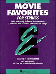 Cover of: Movie Favorites - Cello Essential Elements for Strings | Various