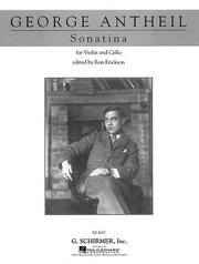 Cover of: Sonatina: Violin and Cello