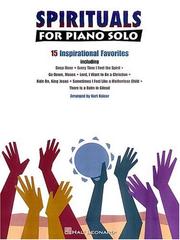 Cover of: Spirituals for Piano Solo