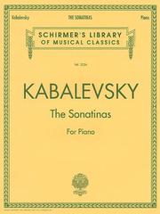 Cover of: The Sonatinas: Piano Solo