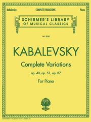 Cover of: Complete Variations: Piano Solo