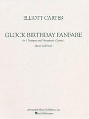 Cover of: Glock Birthday Fanfare for 3 Trumpets and Vibraphone (Chimes)