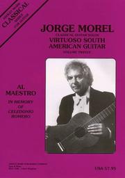 Cover of: Classical Guitar Solos: Virtuoso South American - Volume 12: Guitar Solo