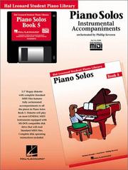 Cover of: Piano Solos Book 5: Hal Leonard Student Piano Library (Piano Solos)