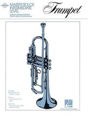 Cover of: Master Solos Intermediate Level - Trumpet: Book/CD Pack