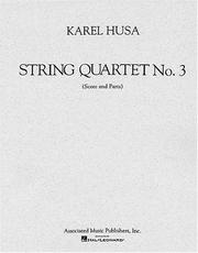 Cover of: String Quartet No. 3: Set of Parts