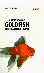 Cover of: A Basic Book of Goldfish: Look-And-Learn (Look & Learn)