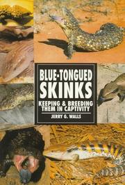 Cover of: Blue-Tongued Skinks by Jerry G. Walls