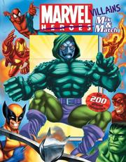 Cover of: Marvel Villains Mix and Match