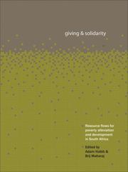 Cover of: Giving & Solidarity | 