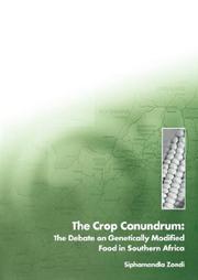Cover of: The Crop Conumdrum by Siphamandla Zondi