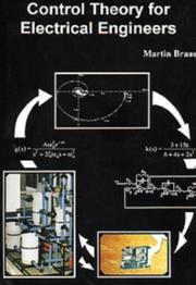 Cover of: Control Theory for Electronic Engineers