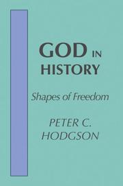 Cover of: God in History by Peter C. Hodgson
