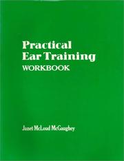 Cover of: Practical Ear Training Workbook by Janet McLoud McGaughey