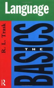 Cover of: Language by R. L. Trask