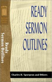 Cover of: Ready Sermon Outlines (Sermon Outline Series)