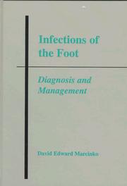 Cover of: Infections of the Foot: Diagnosis and Management