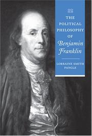 Cover of: The Political Philosophy of Benjamin Franklin (The Political Philosophy of the American Founders)